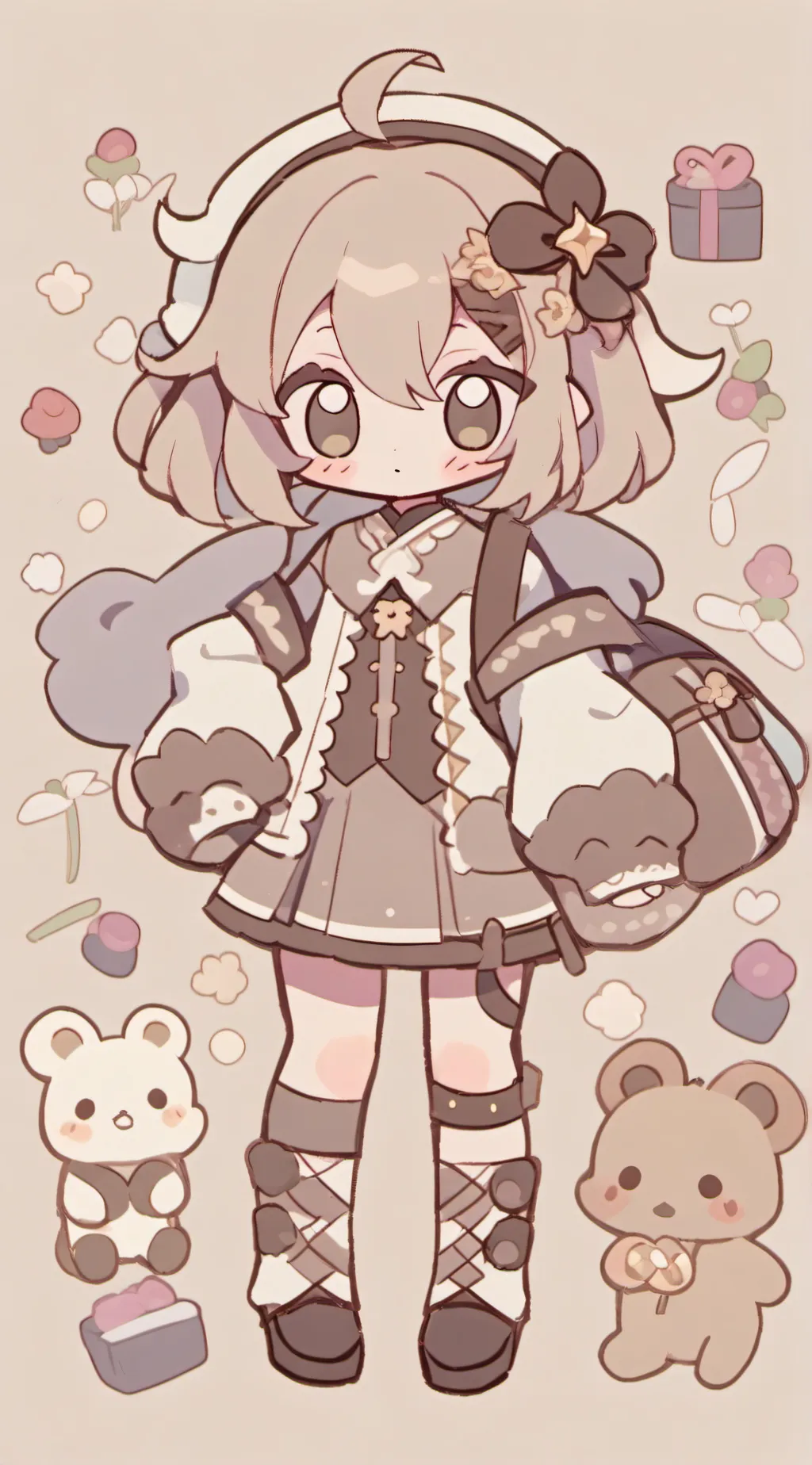 ai character: Fpe  background