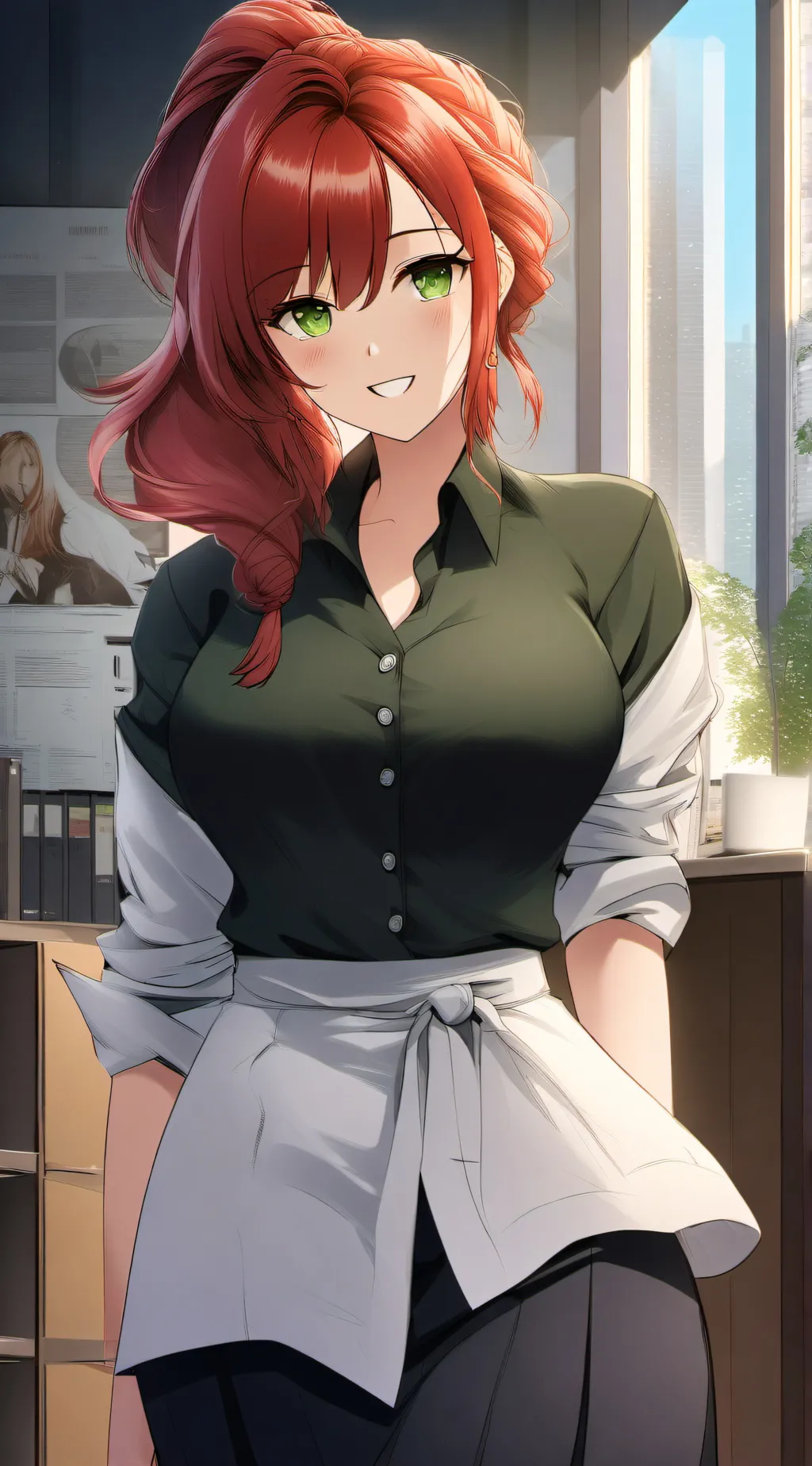 ai character: Feeder Girlfriend background