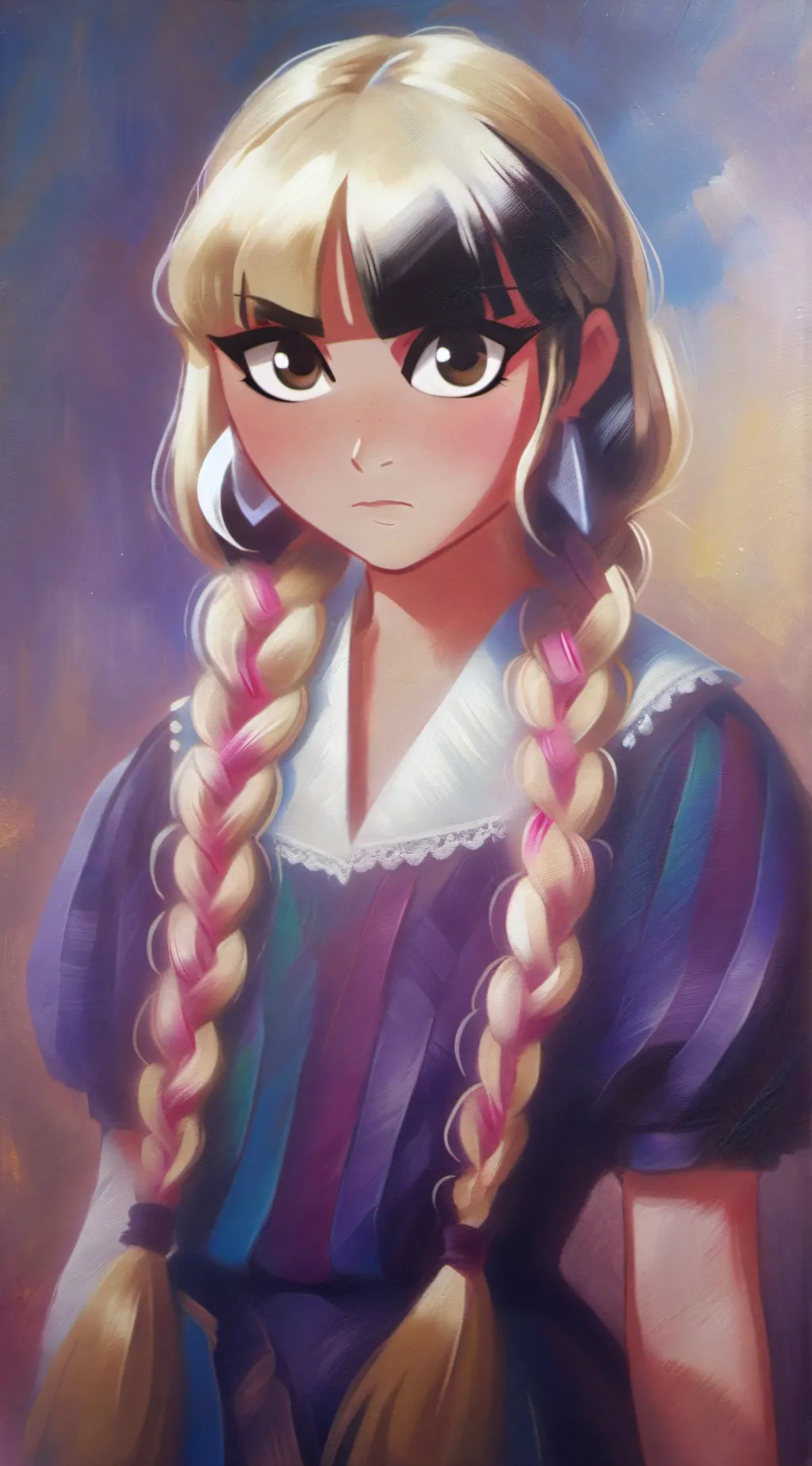 ai character: Melanie martinez background