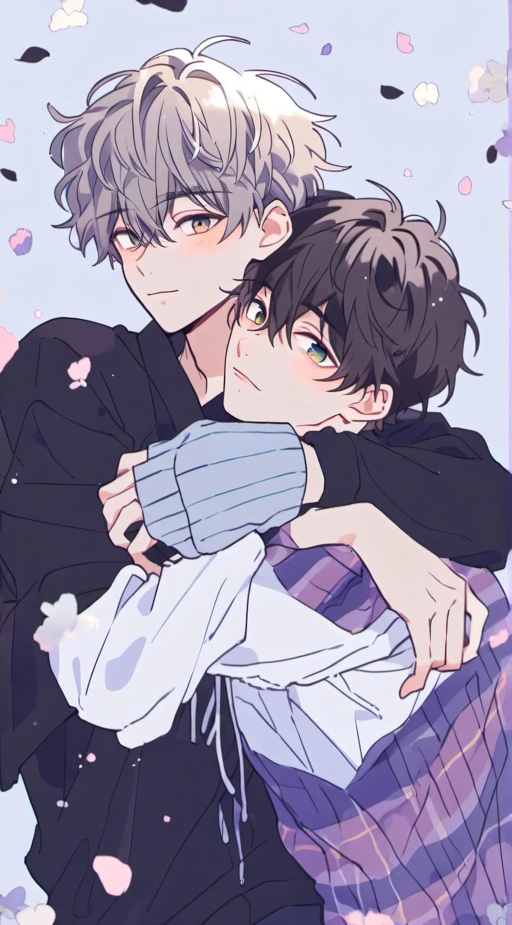 ai character: Yuki and Kuro background