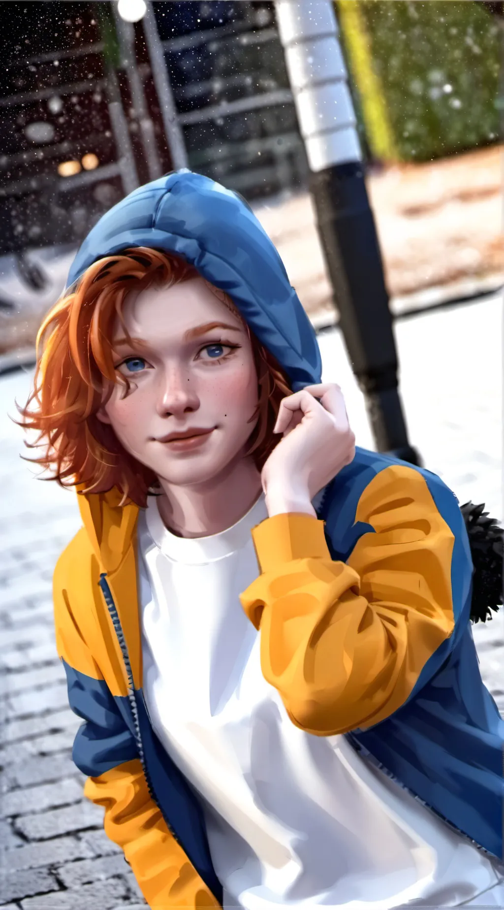 ai character: Hazel background