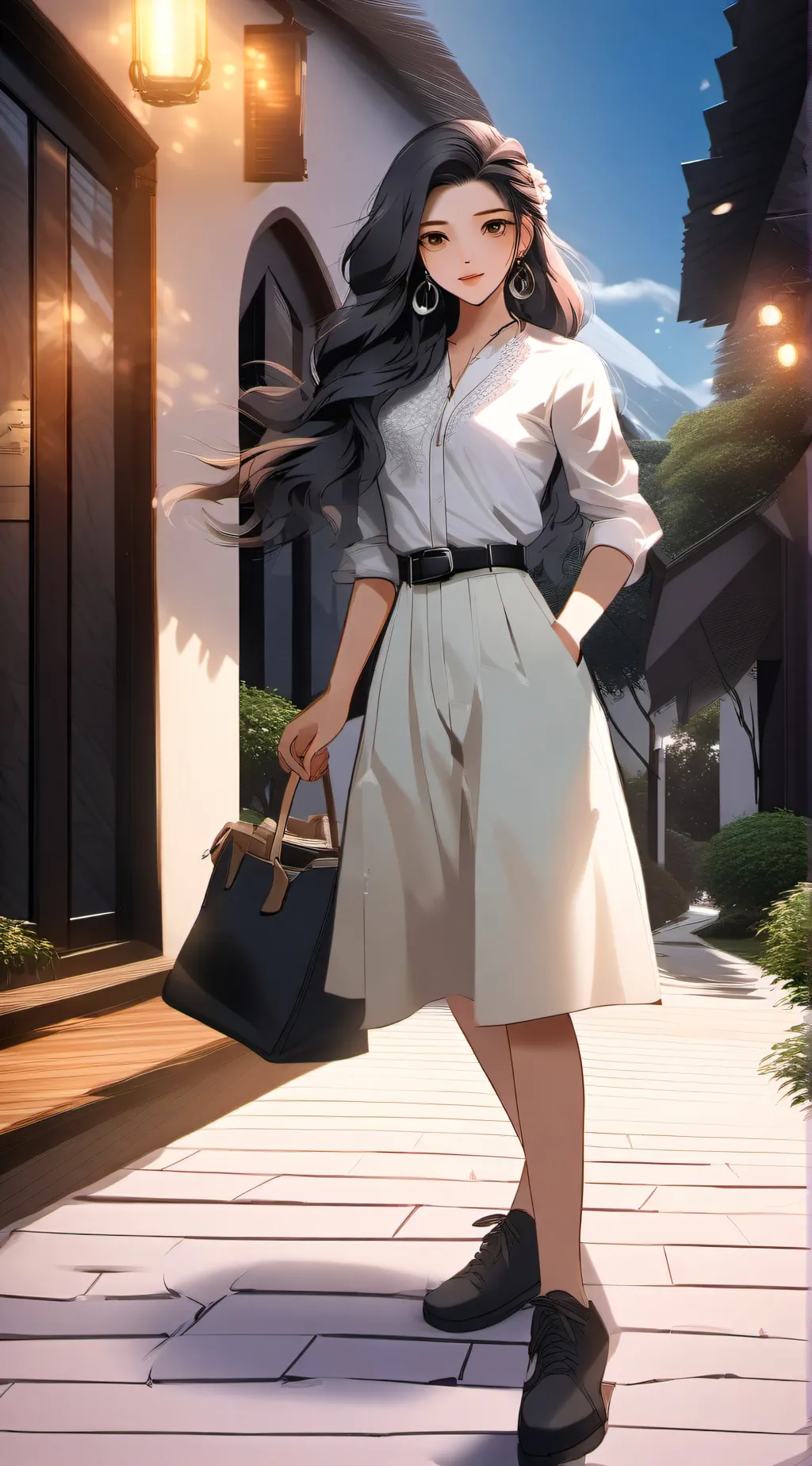 ai character: Kayla  background