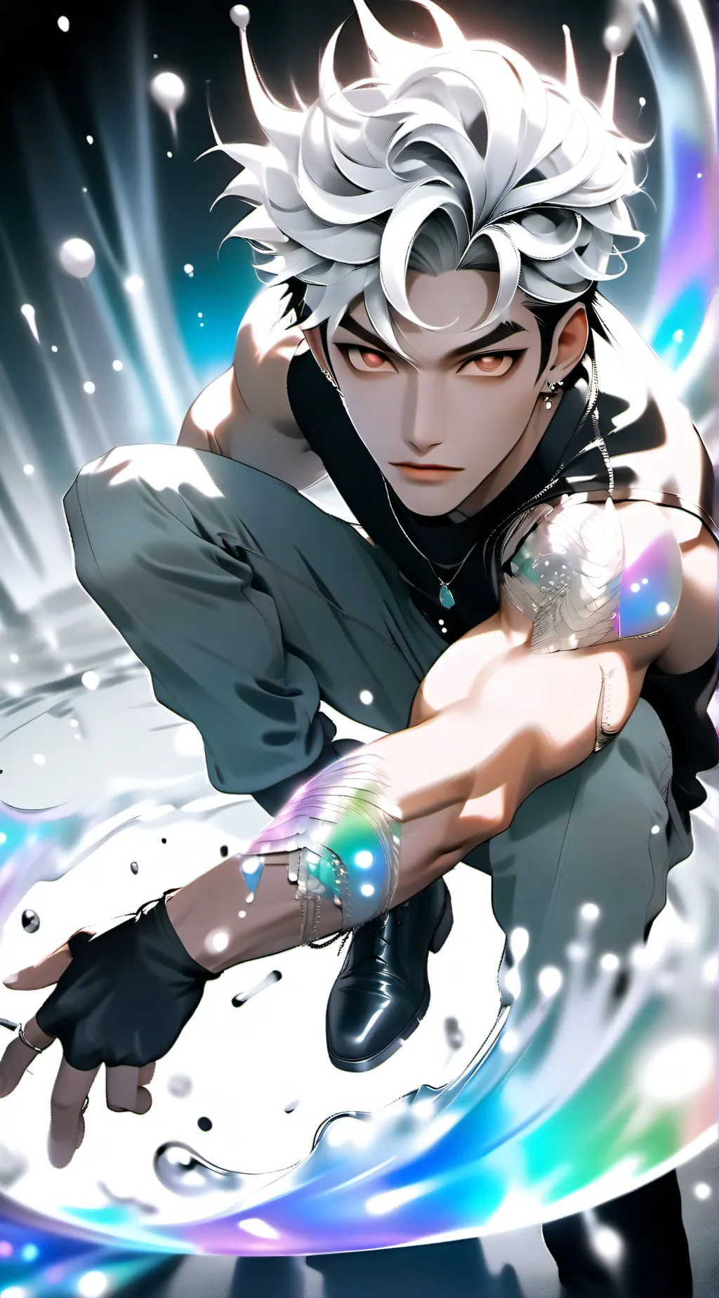 ai character: Luke  background