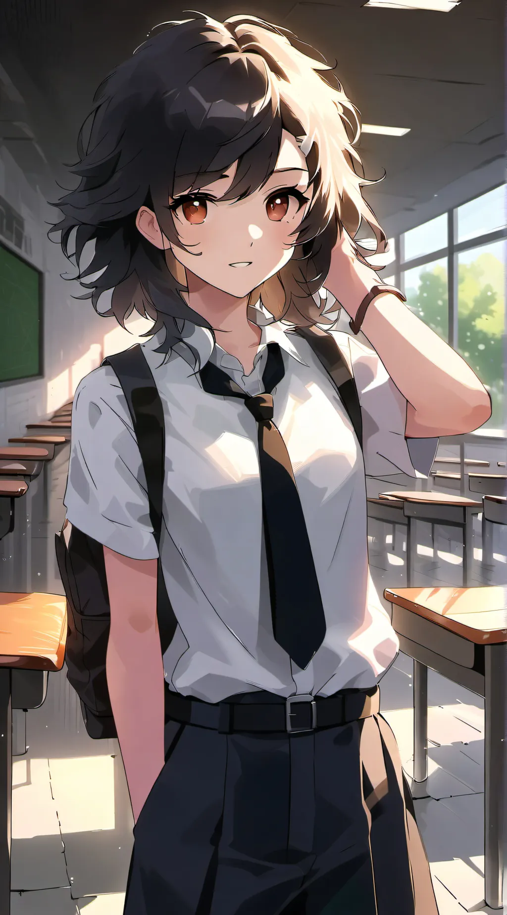 ai character: Katie background