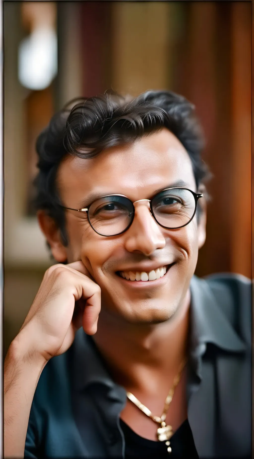 ai character: Josh wnter  background