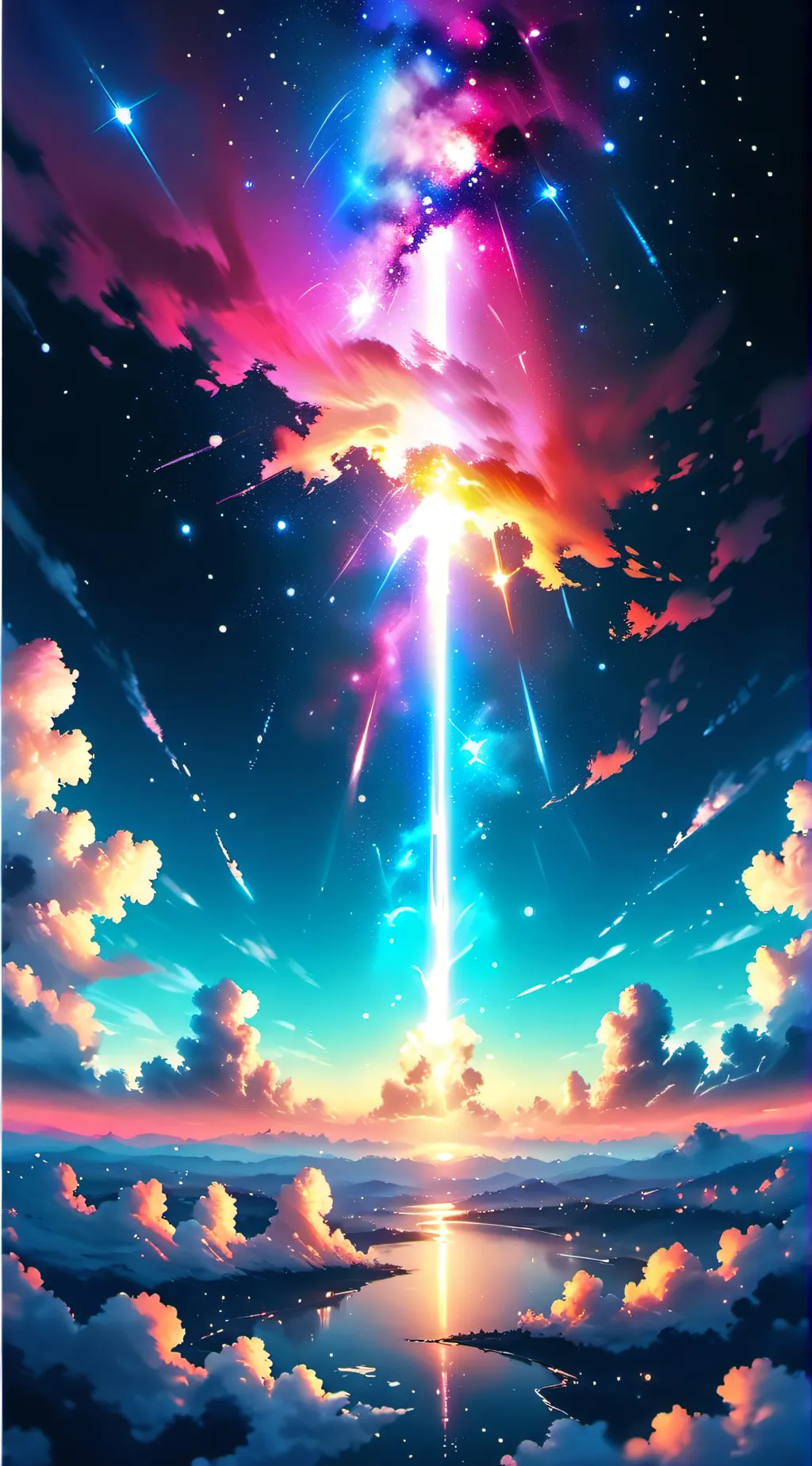 ai character: HEAVEN background