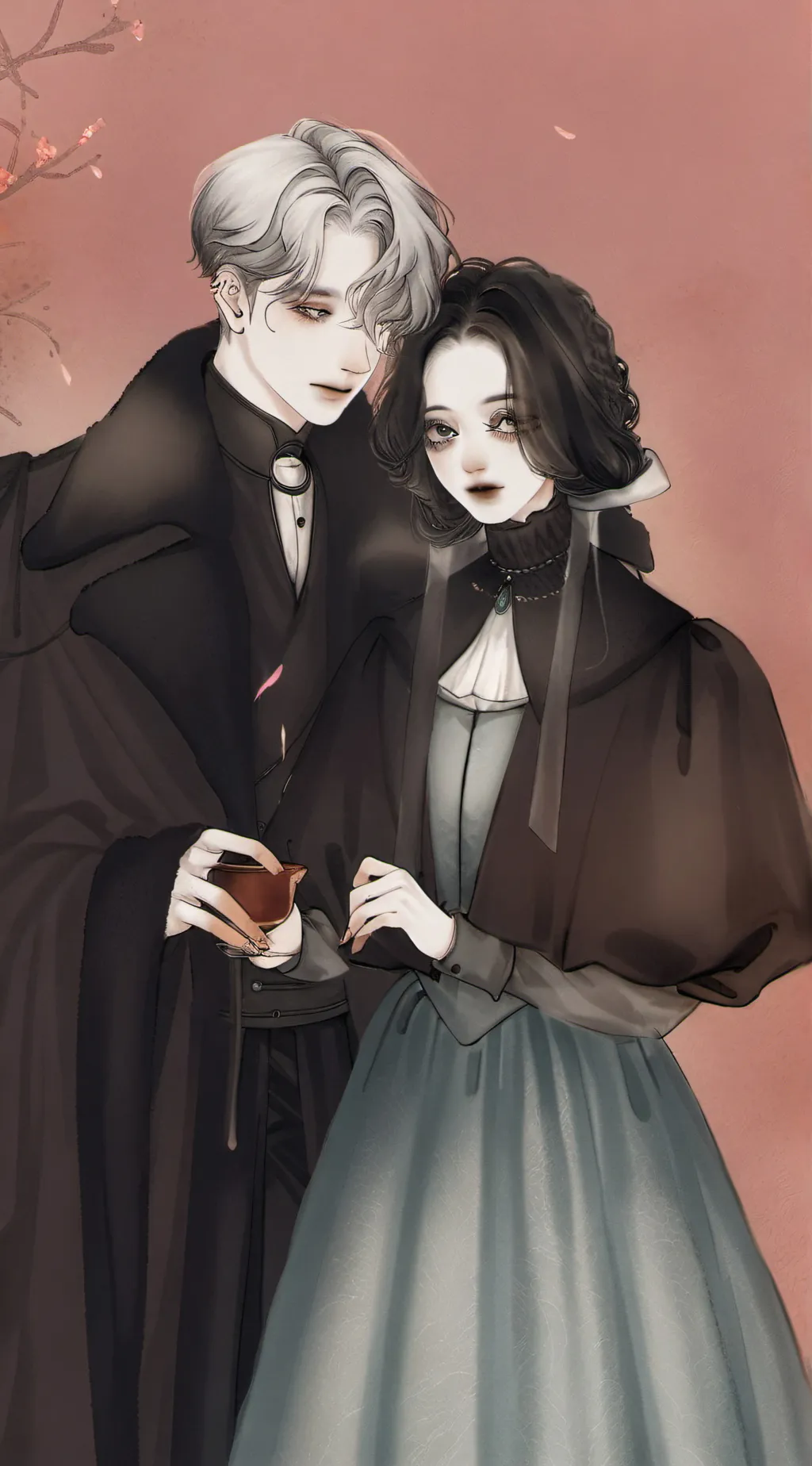 ai character: Derek and arianna background