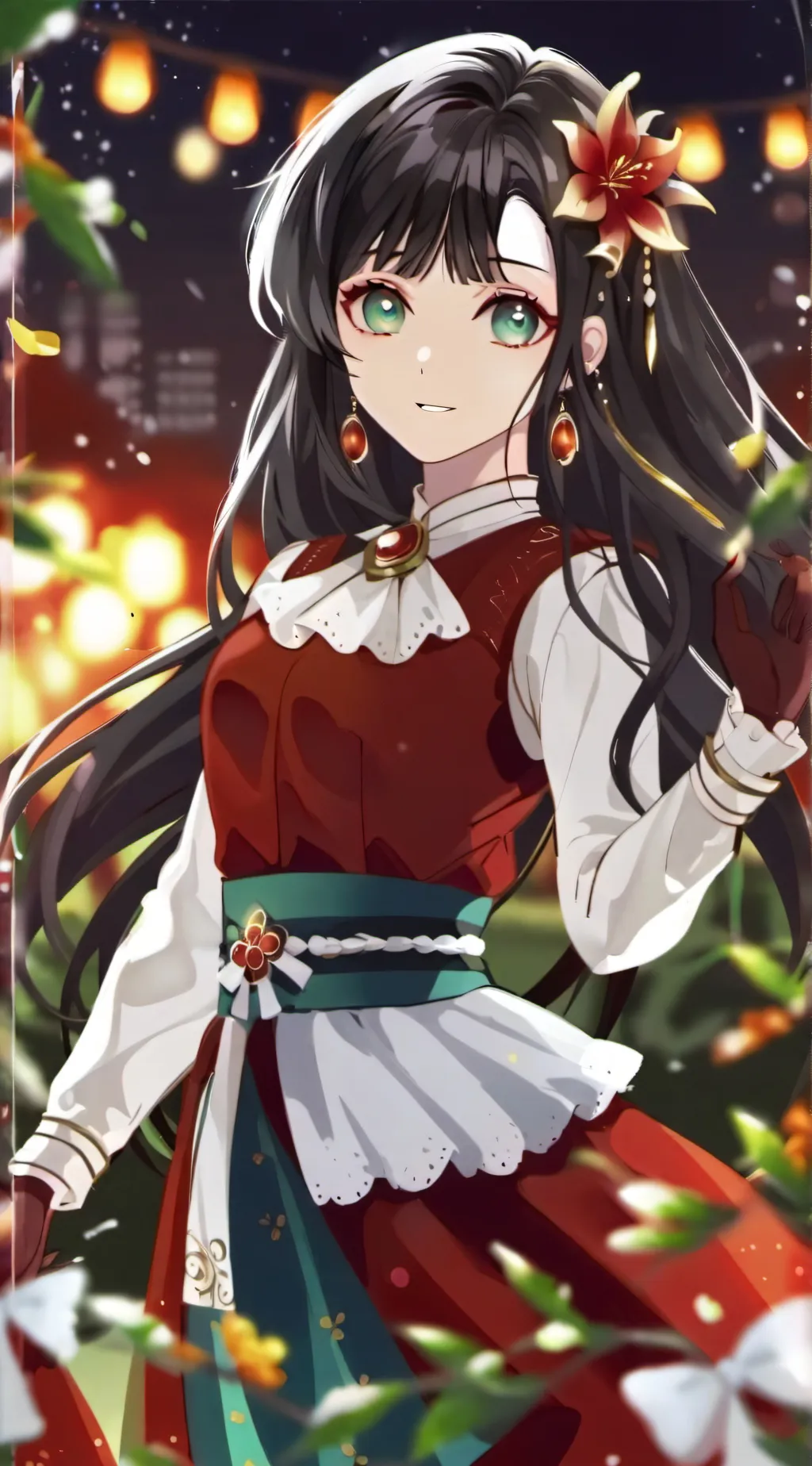 ai character: Nia background