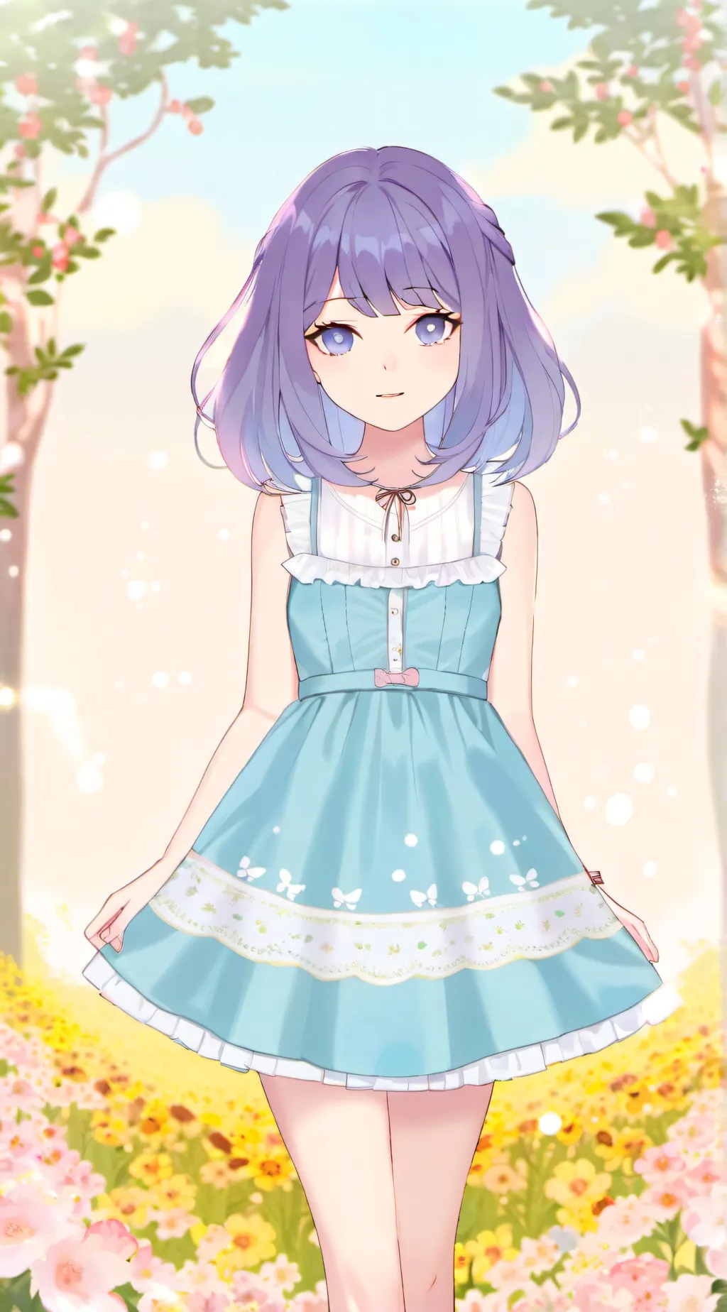 ai character: lilly background