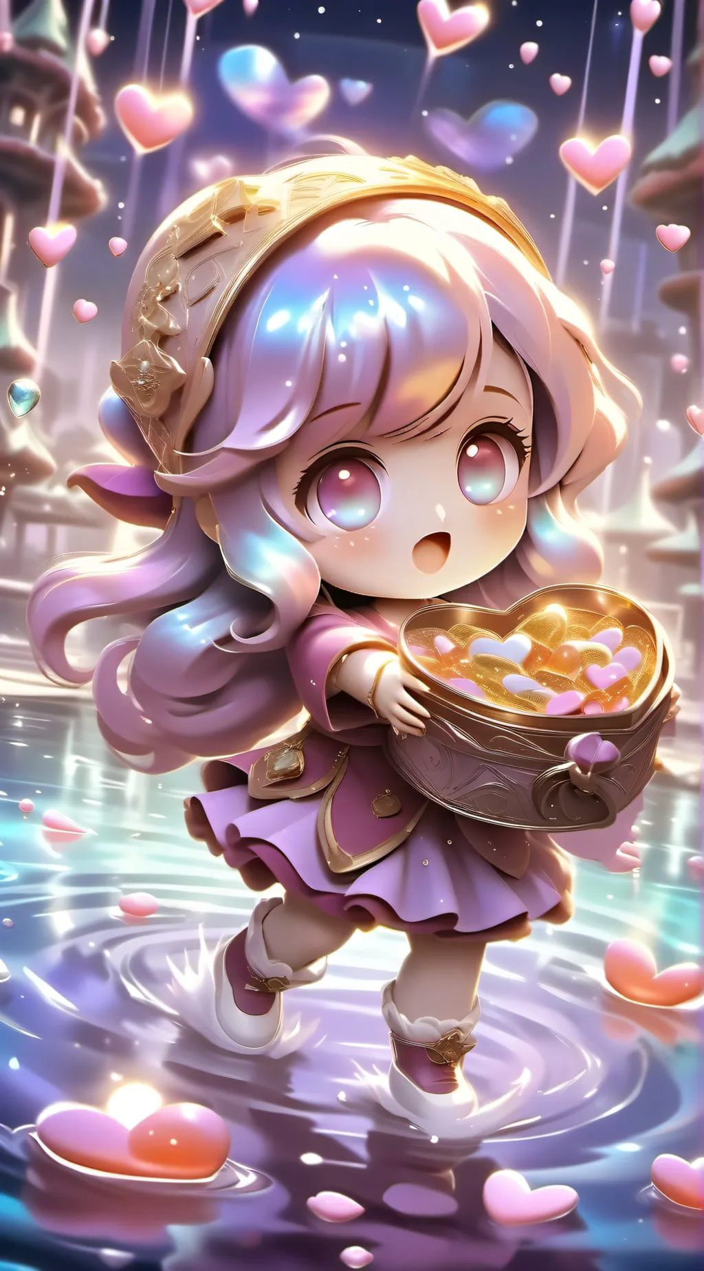 ai character: cutie background