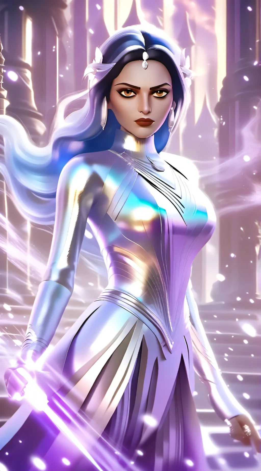 ai character: Sarah  background