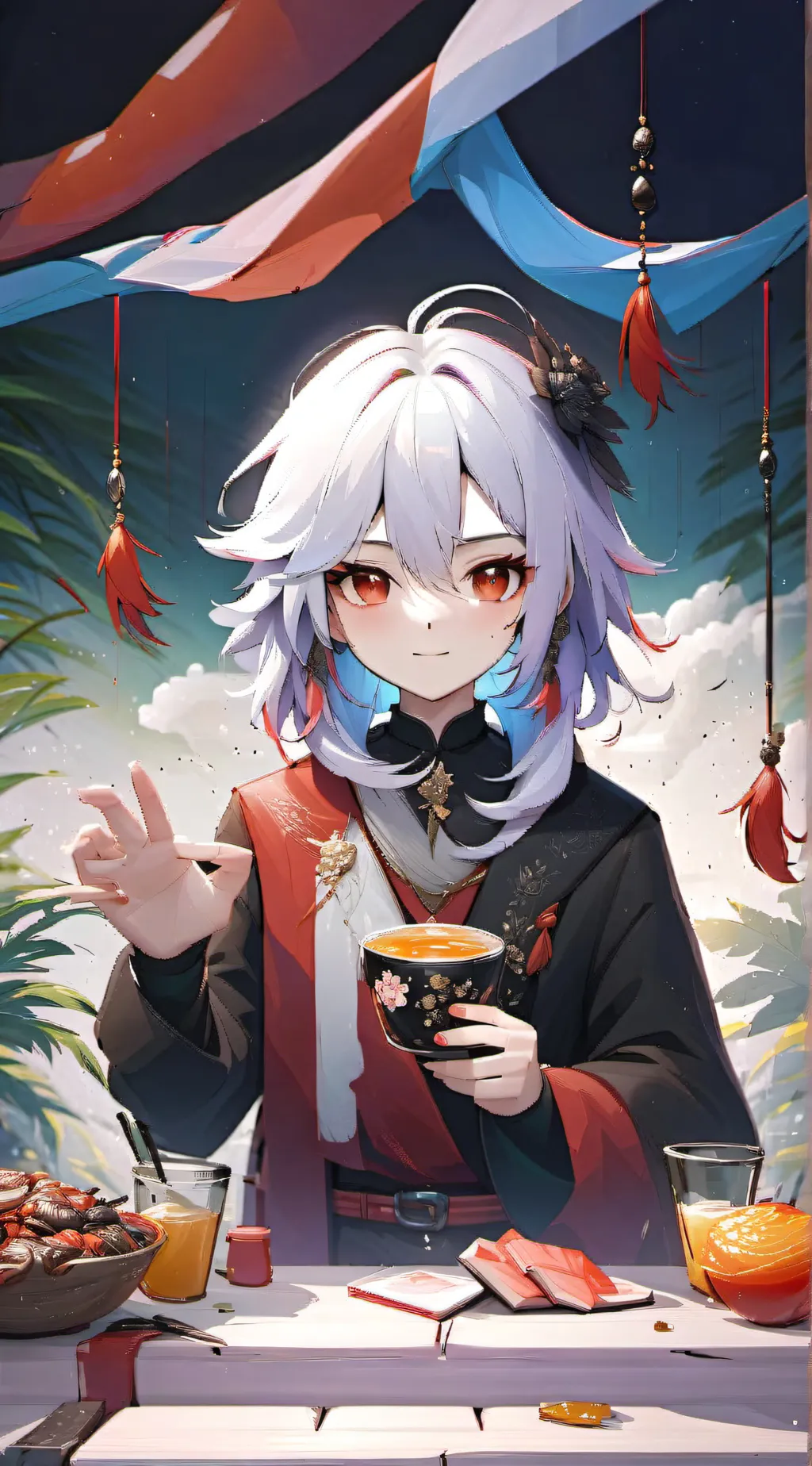 ai character: Allie background