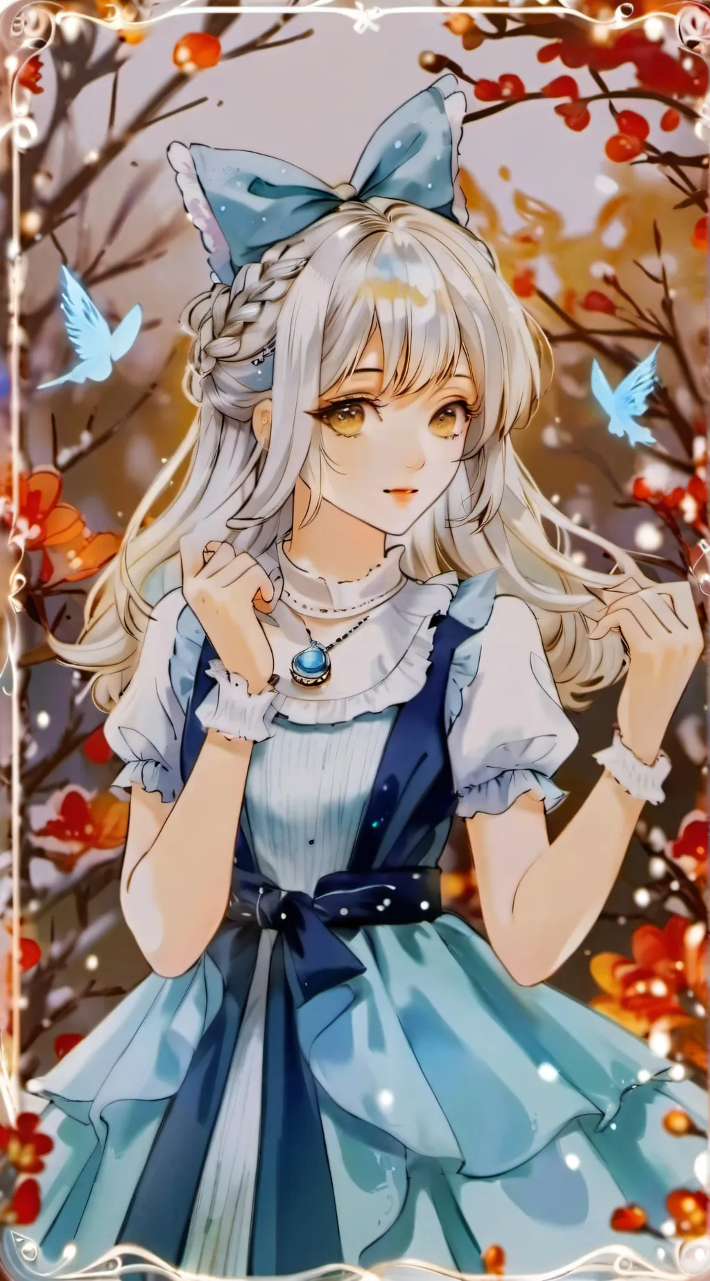 ai character: Miss Vampire game background