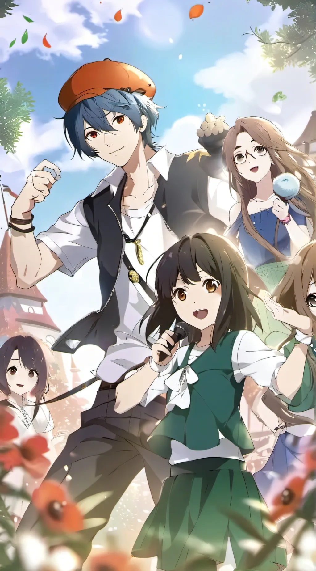 ai character: FNF background