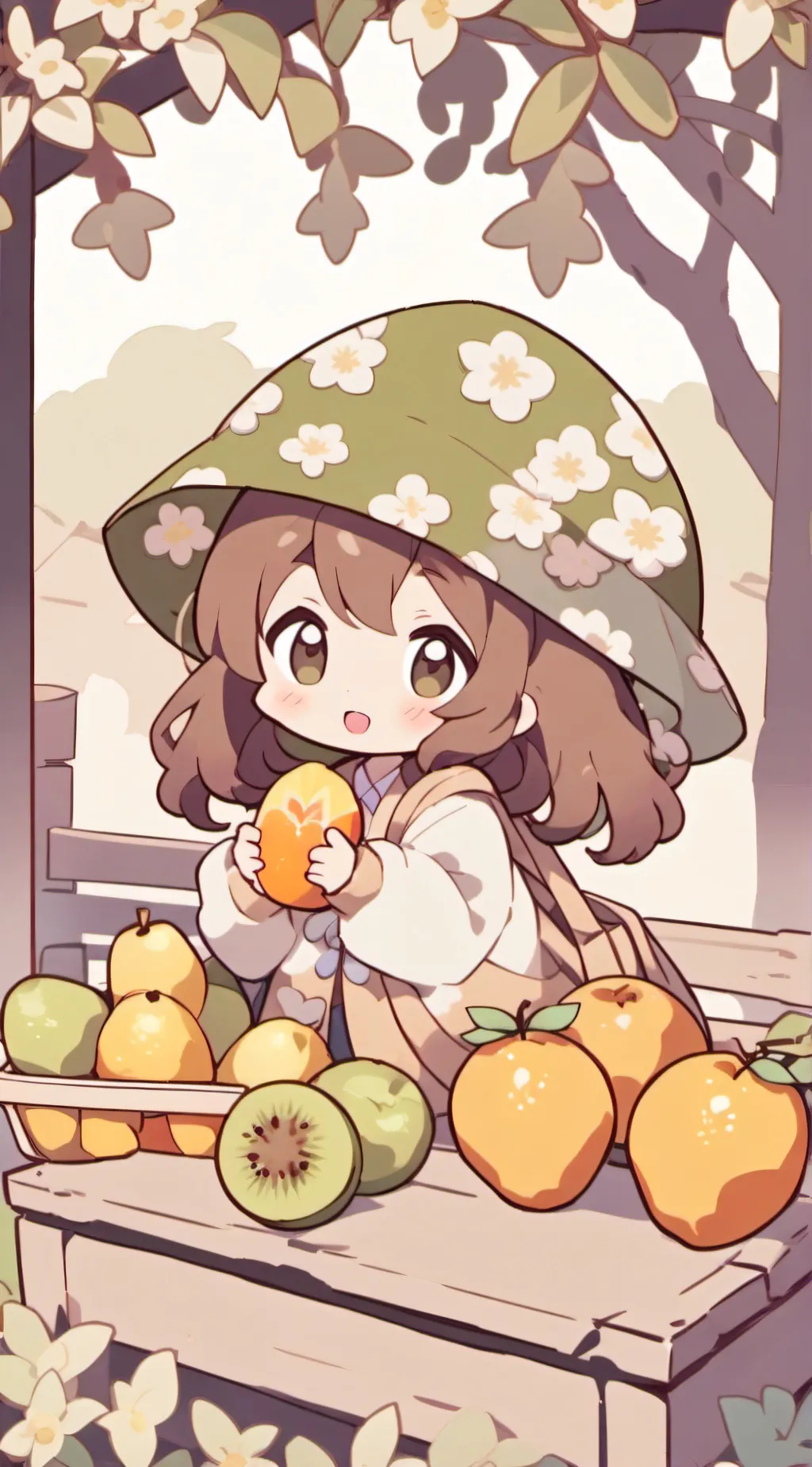 ai character: Ariel background