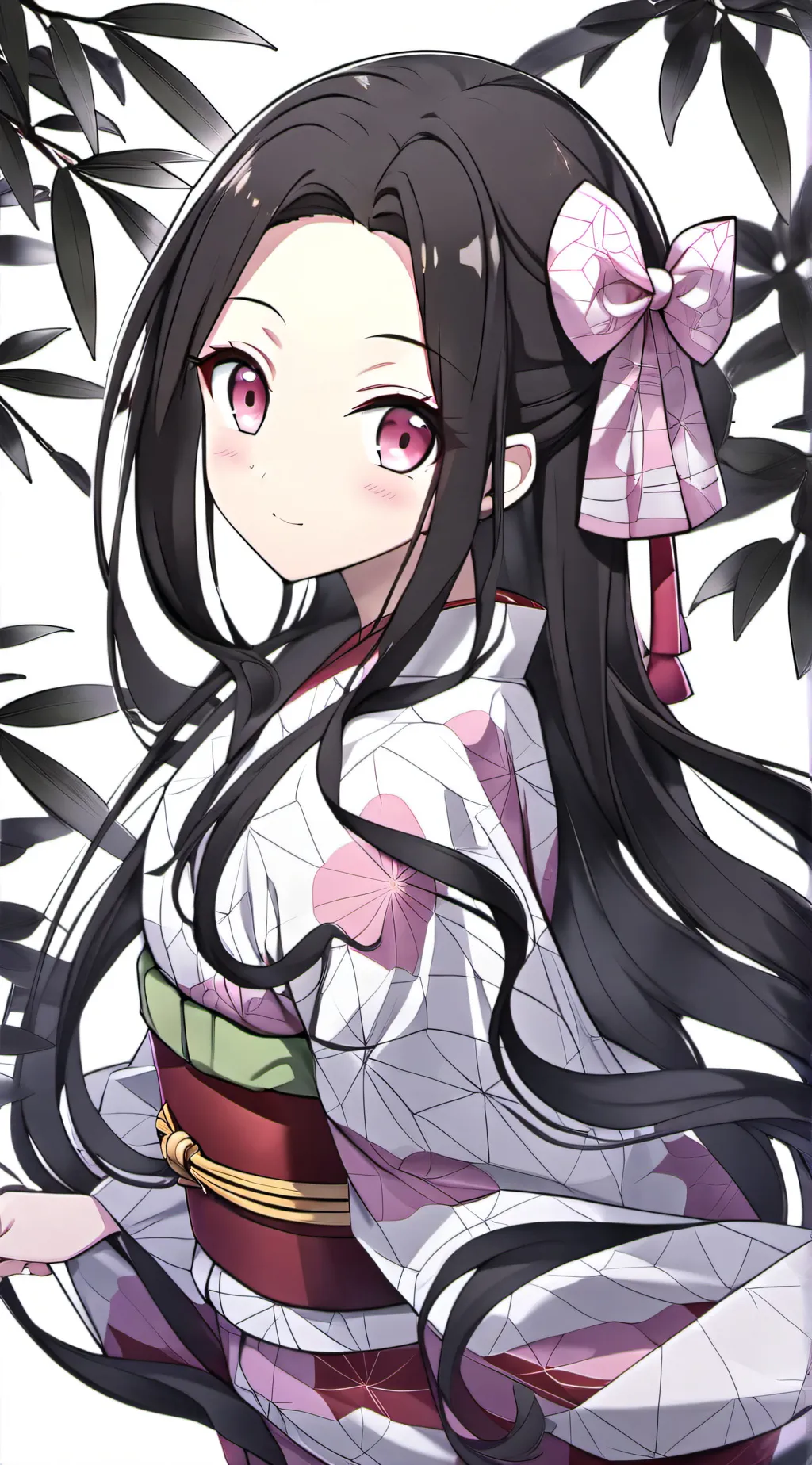 ai character: nezuko 💕 background