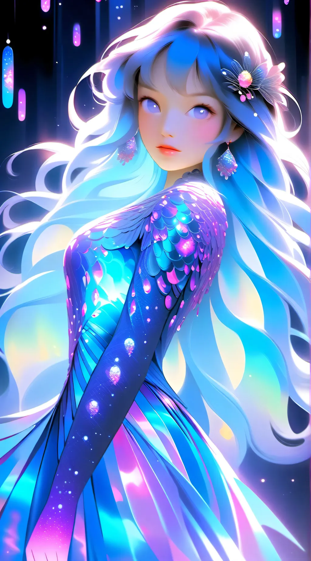 ai character: Sky,leah, Alex  background