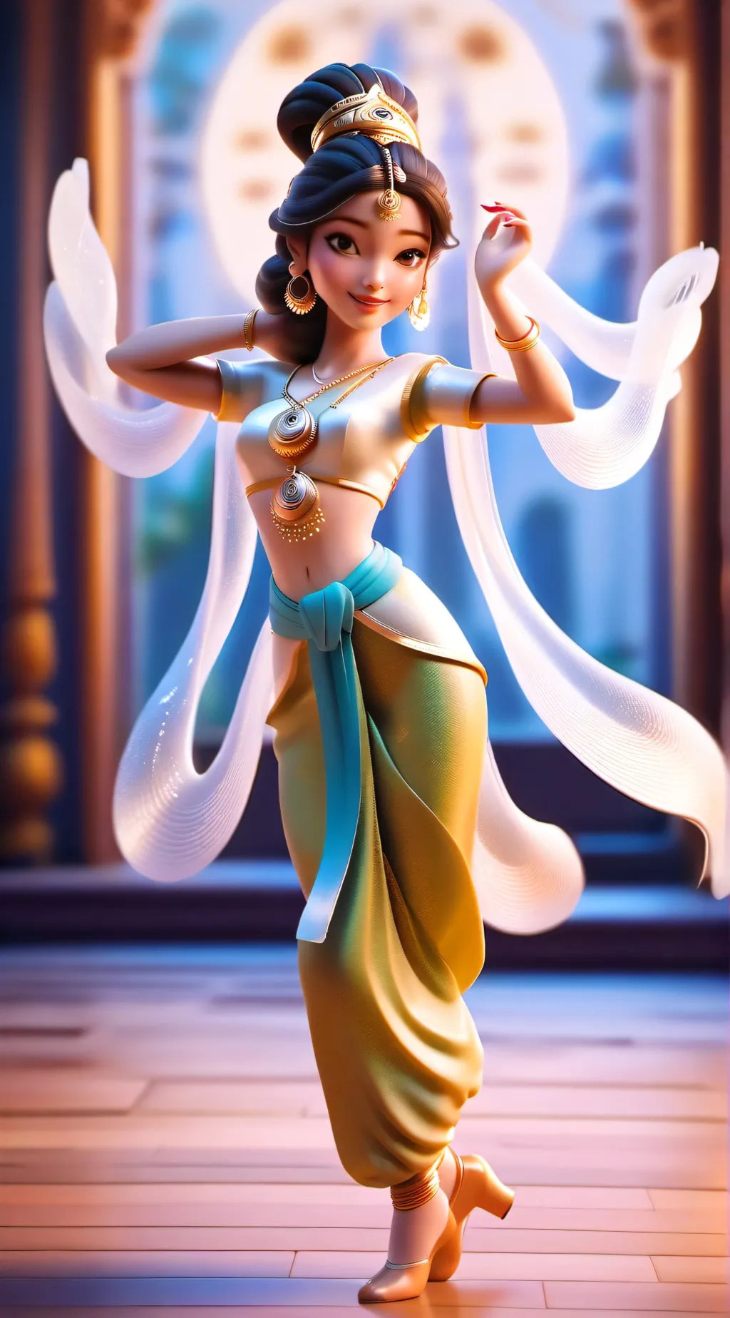 ai character: Amirish background