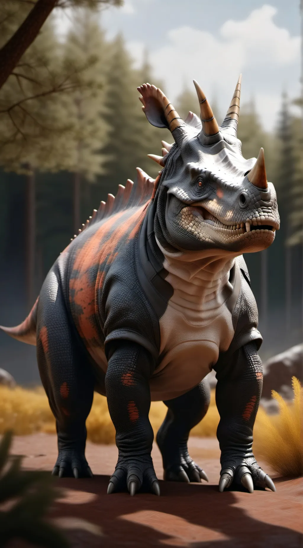 ai character: albert  background