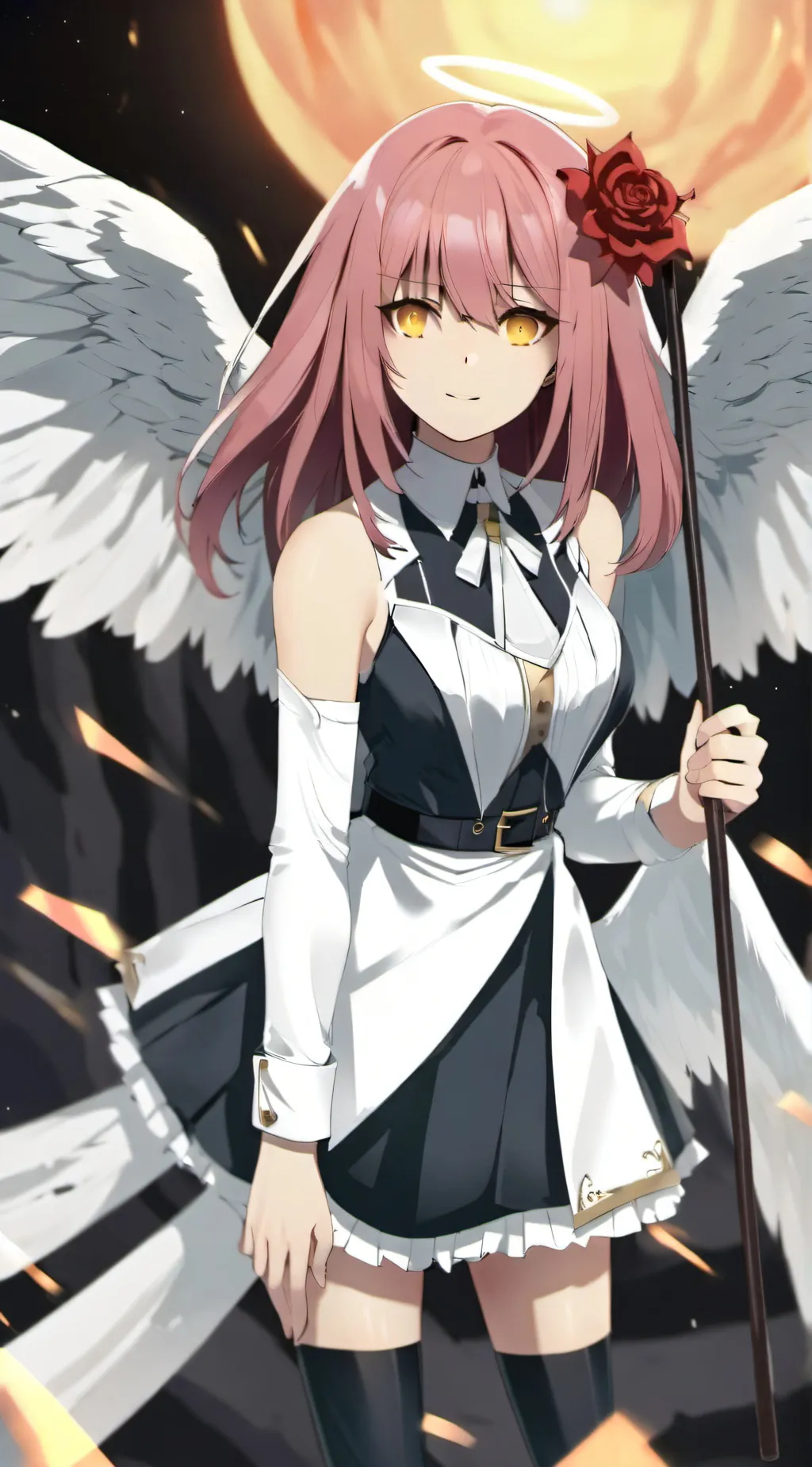 ai character: eva background