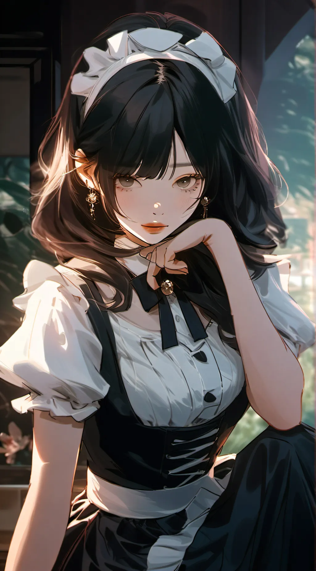 ai character: Andrea  background