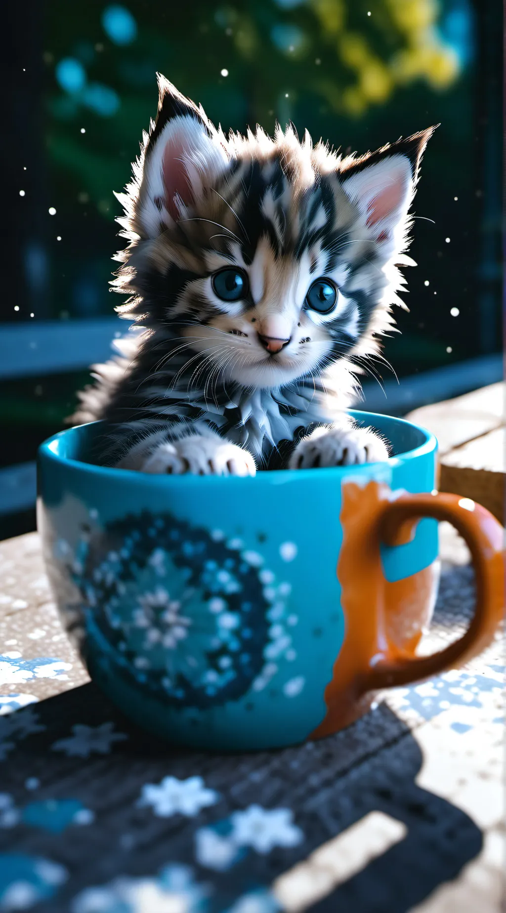 ai character: Just a break background