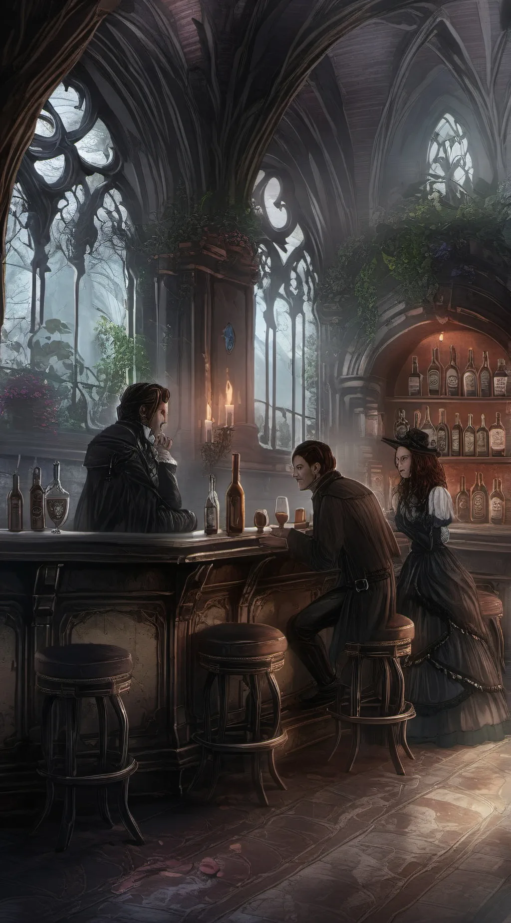 ai character: The LOV! mha background