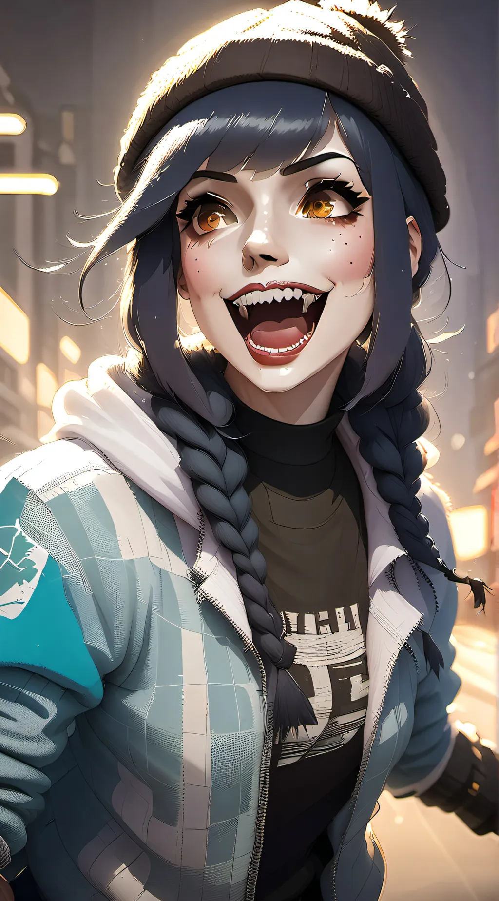 ai character: Sari  background