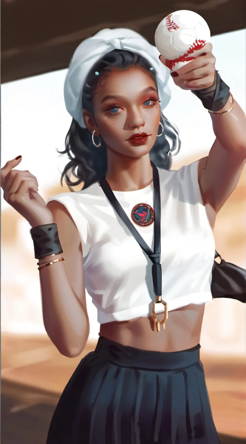 ai character: lila background