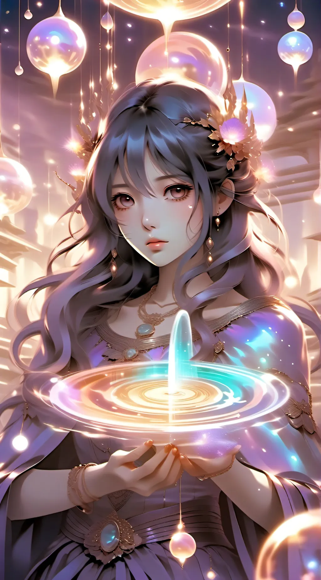 ai character: Mina background