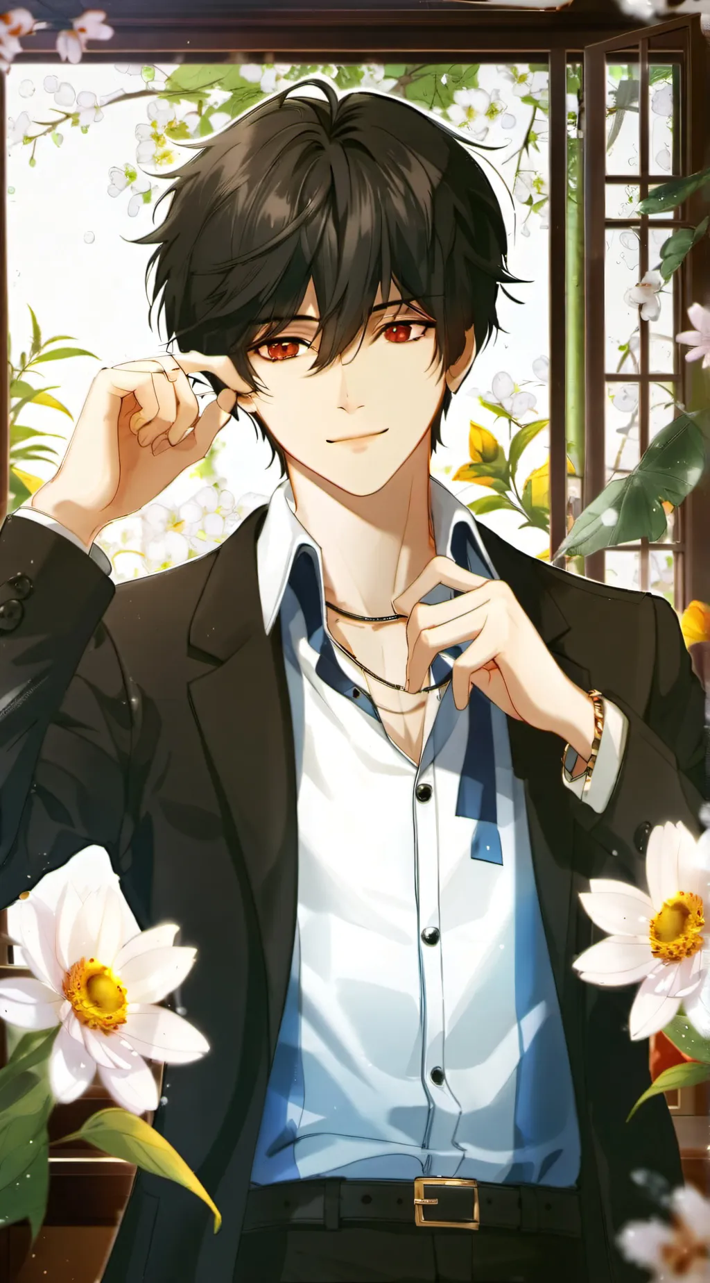 ai character: Hikaru background