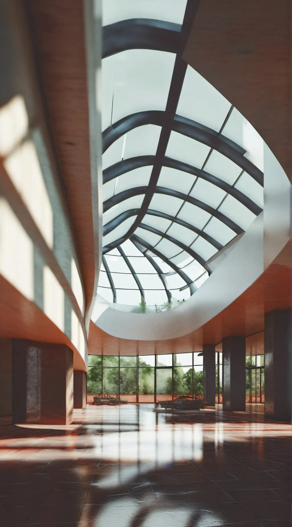 ai character: Ev con background