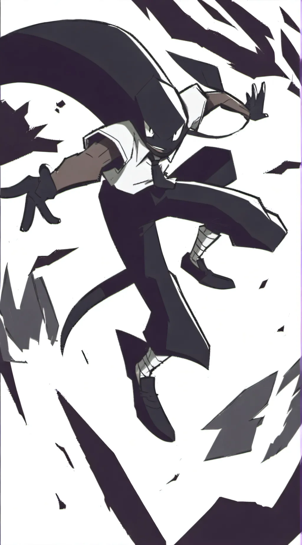 ai character: Infected ABBIE! background