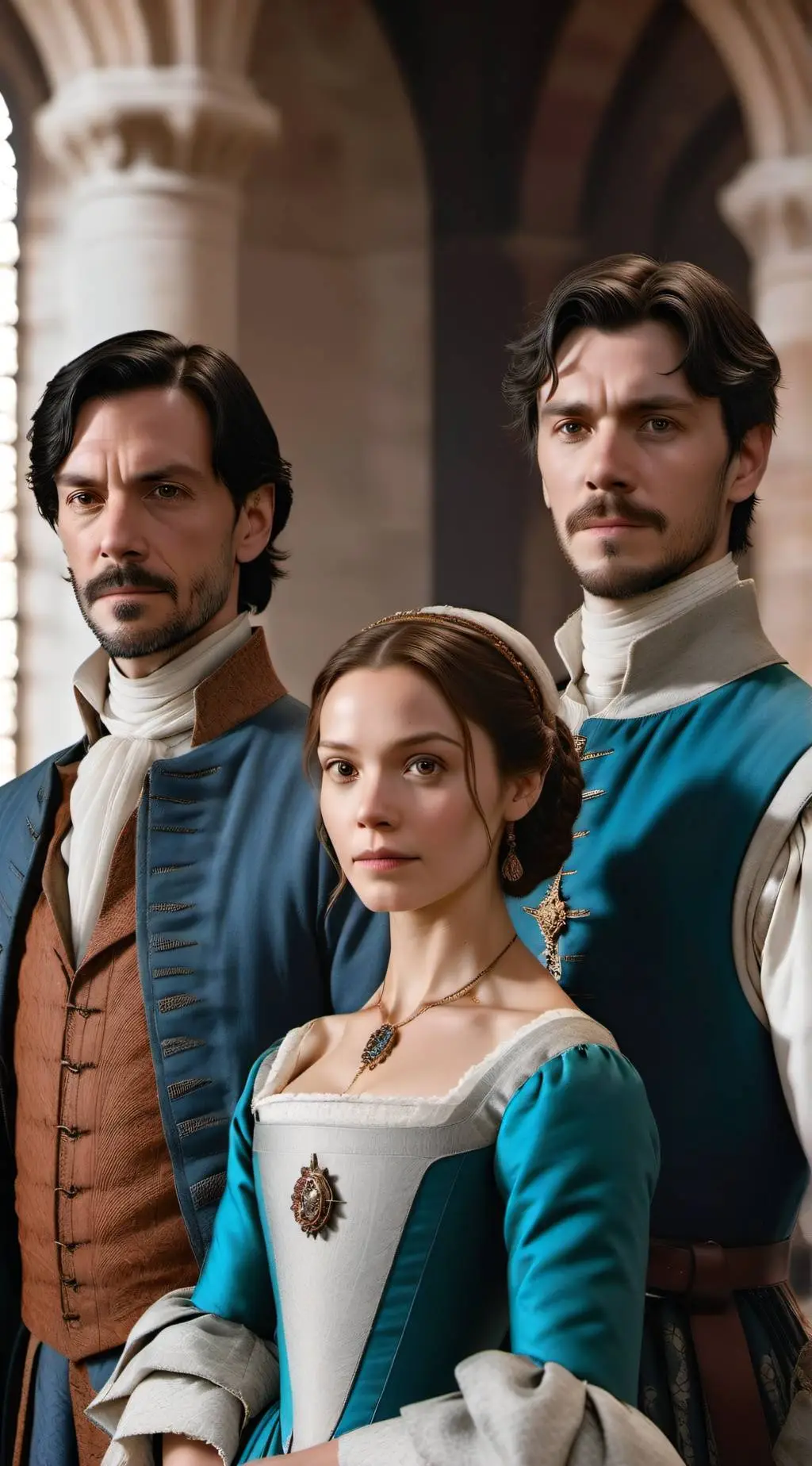 ai character: The Cursed Throne background