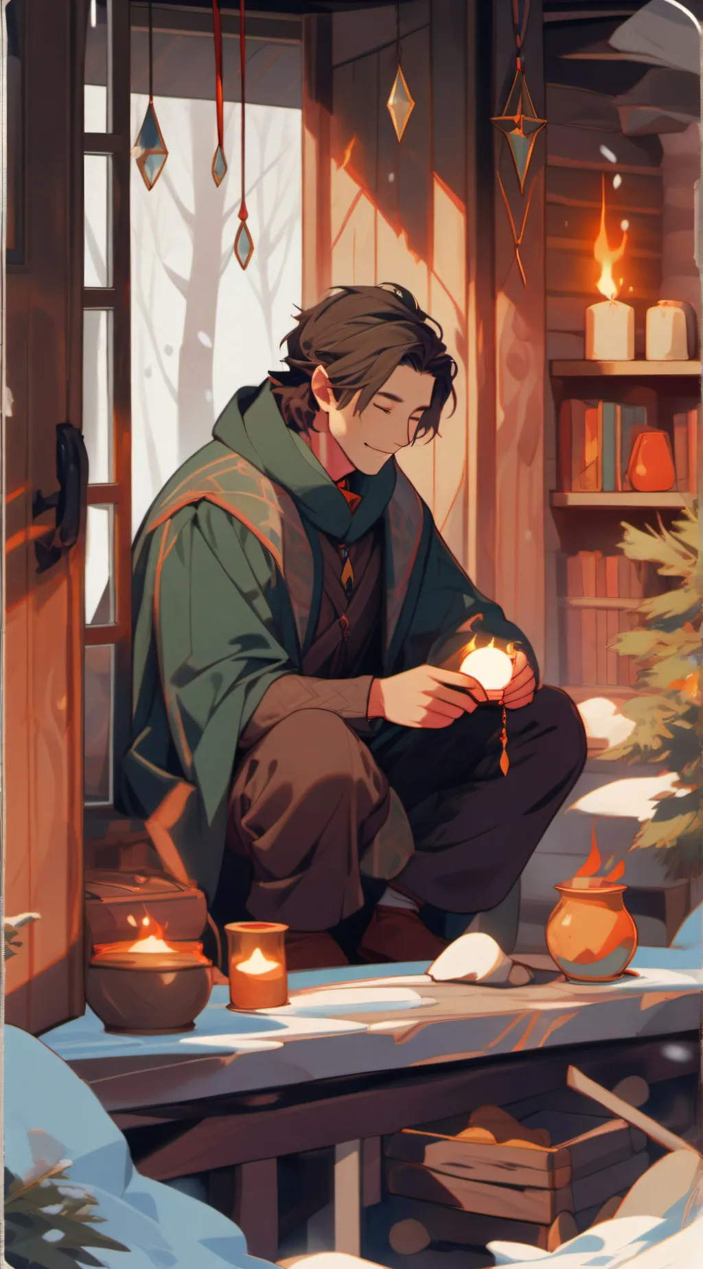 ai character: Nathaniel background