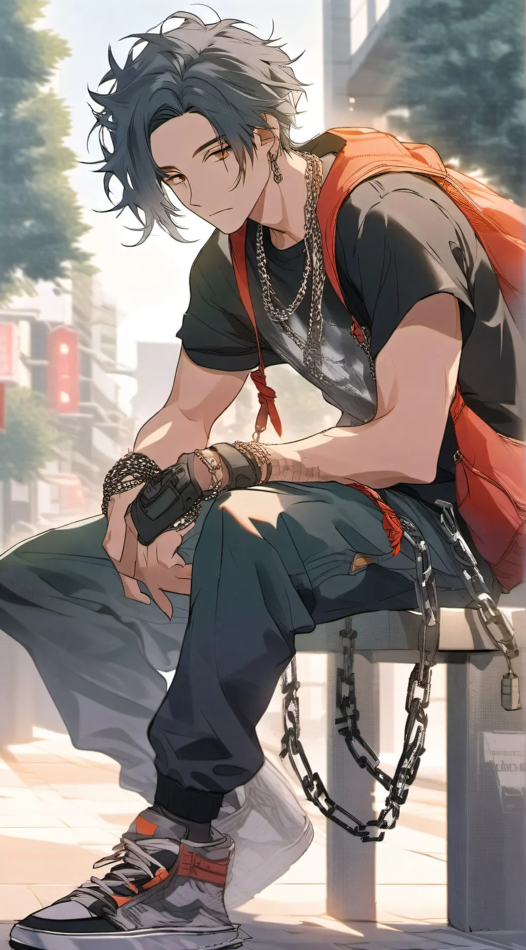 ai character: Alan background