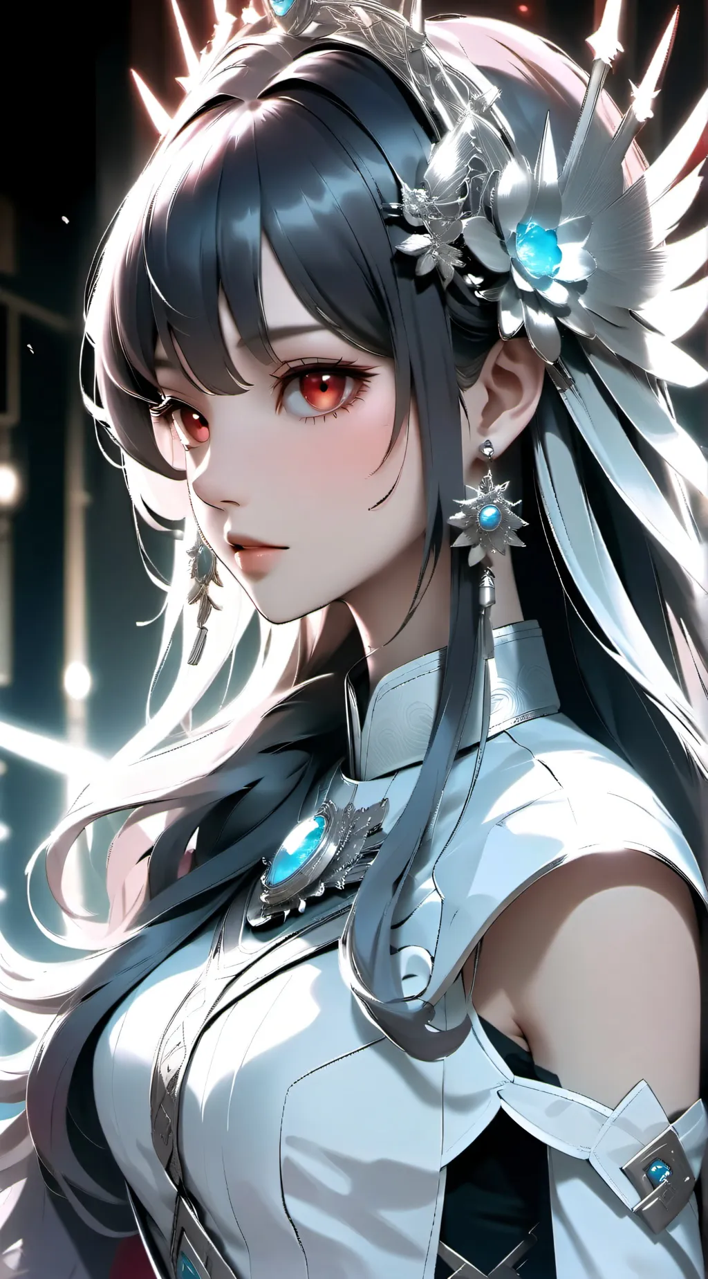 ai character: Angela Claire background