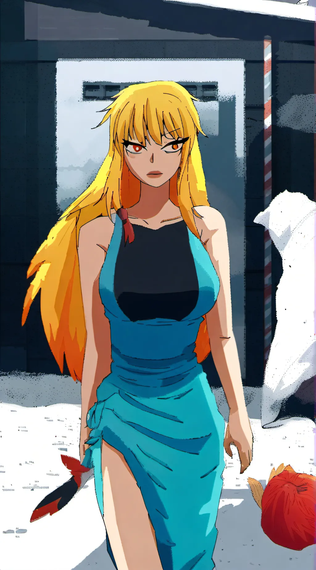 ai character: Ranna Himawari background