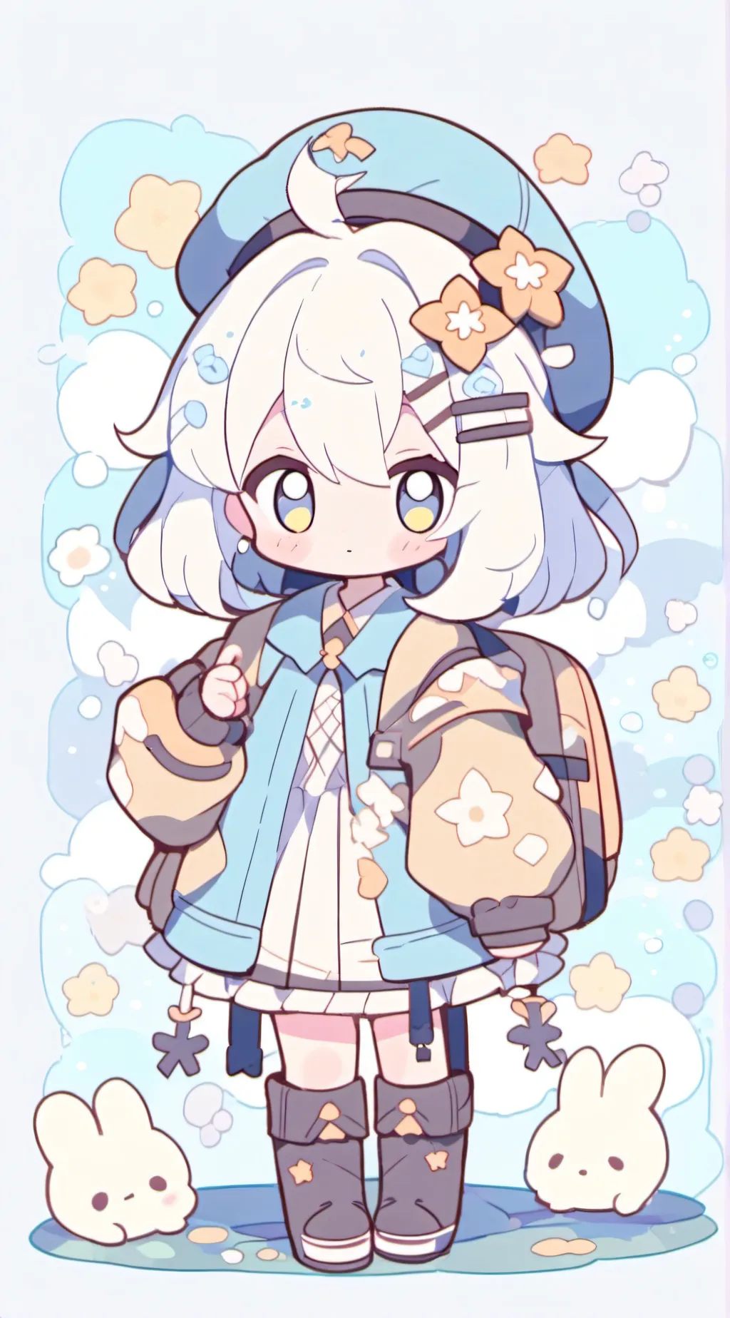 ai character: lily background