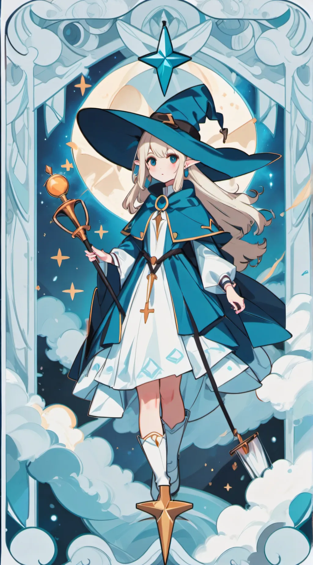 ai character: Elara background