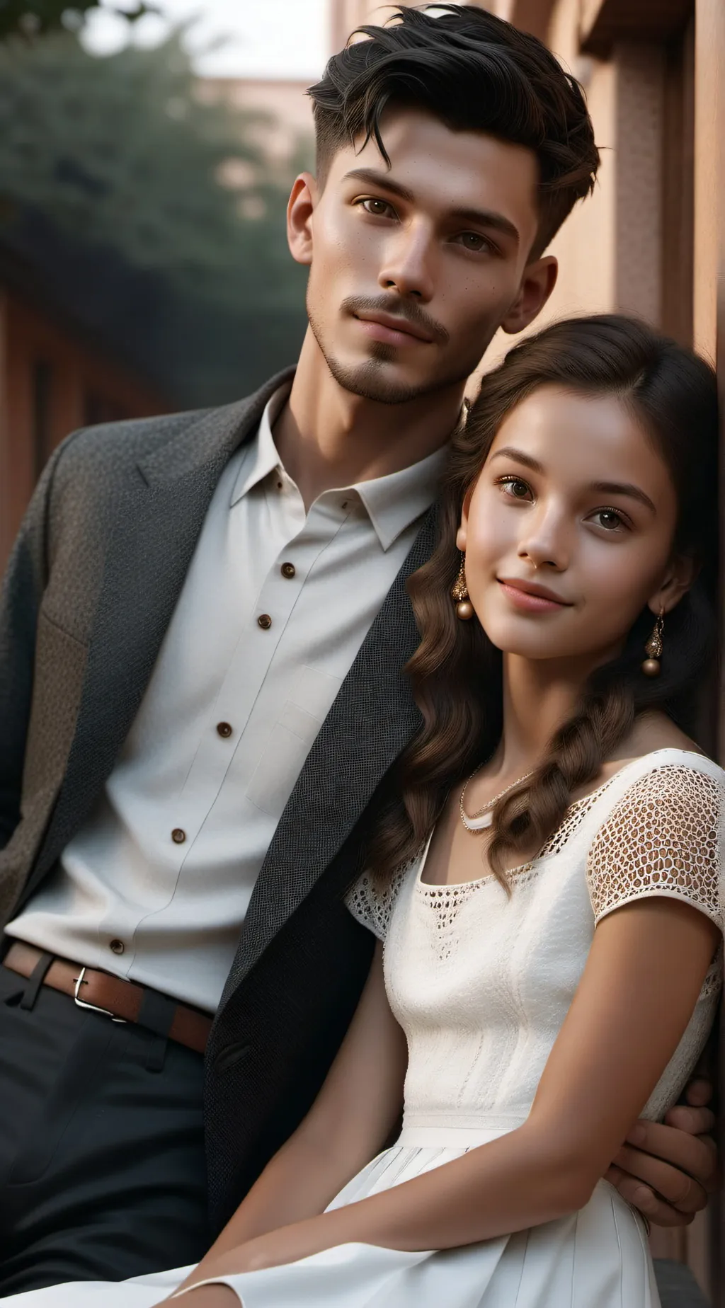 ai character: Ash @ Alisa background