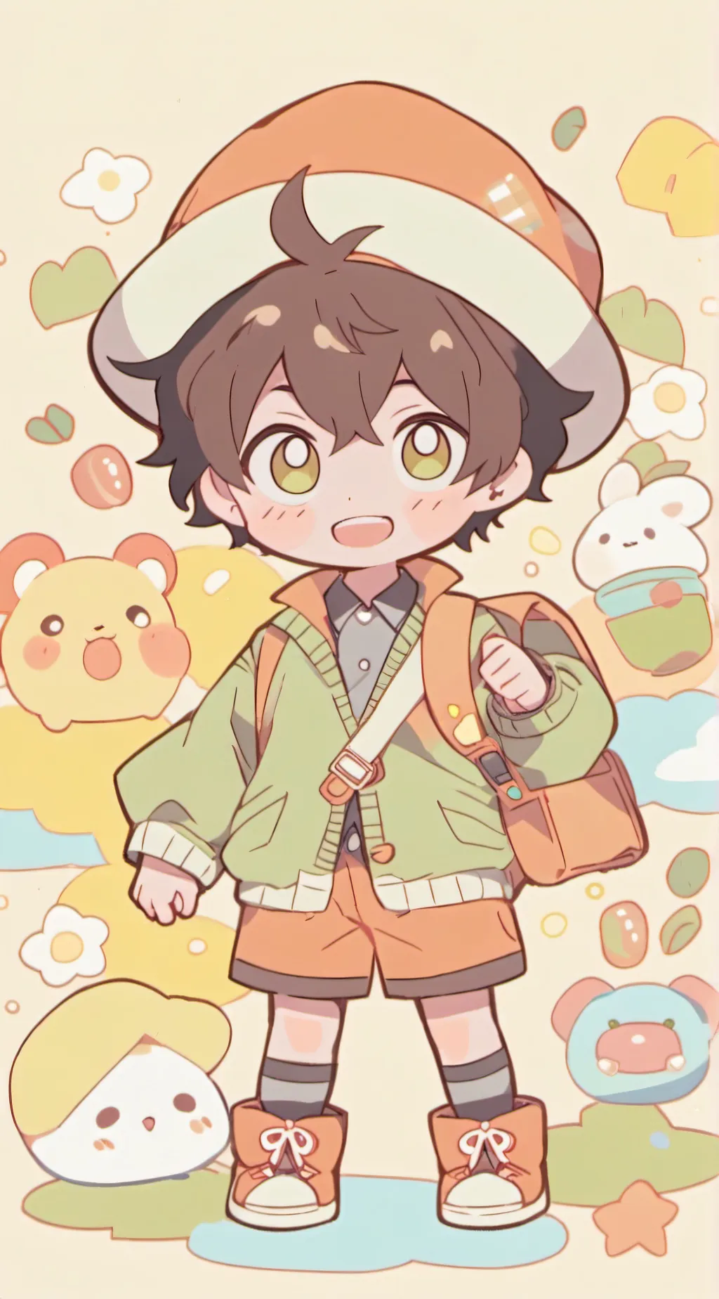 ai character: Mha 1-A background