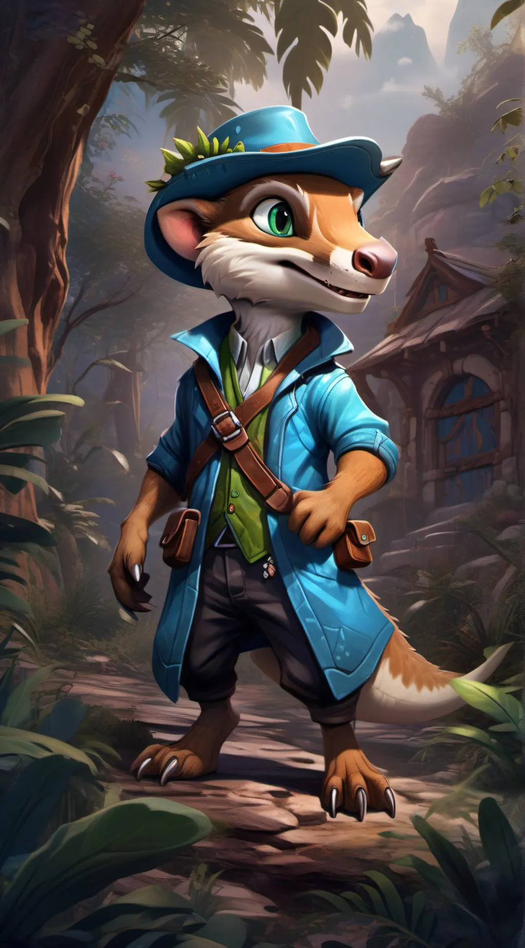 ai character: Buck background