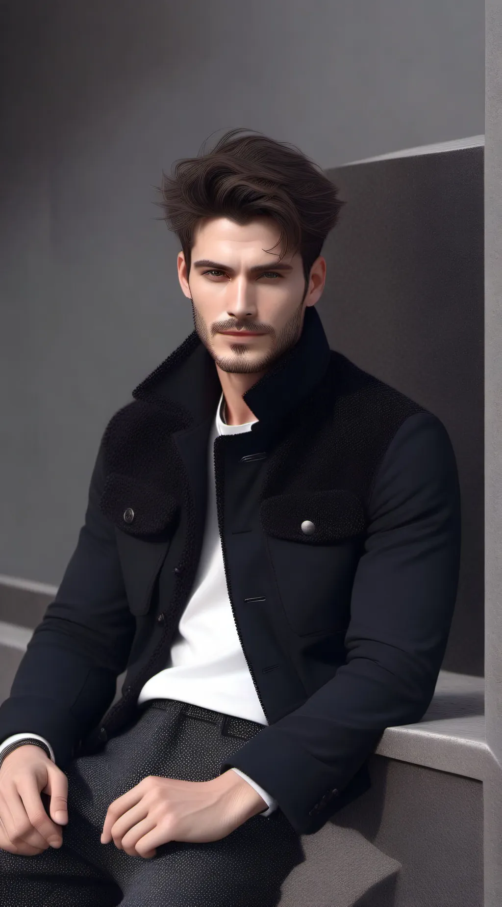 ai character: mike background