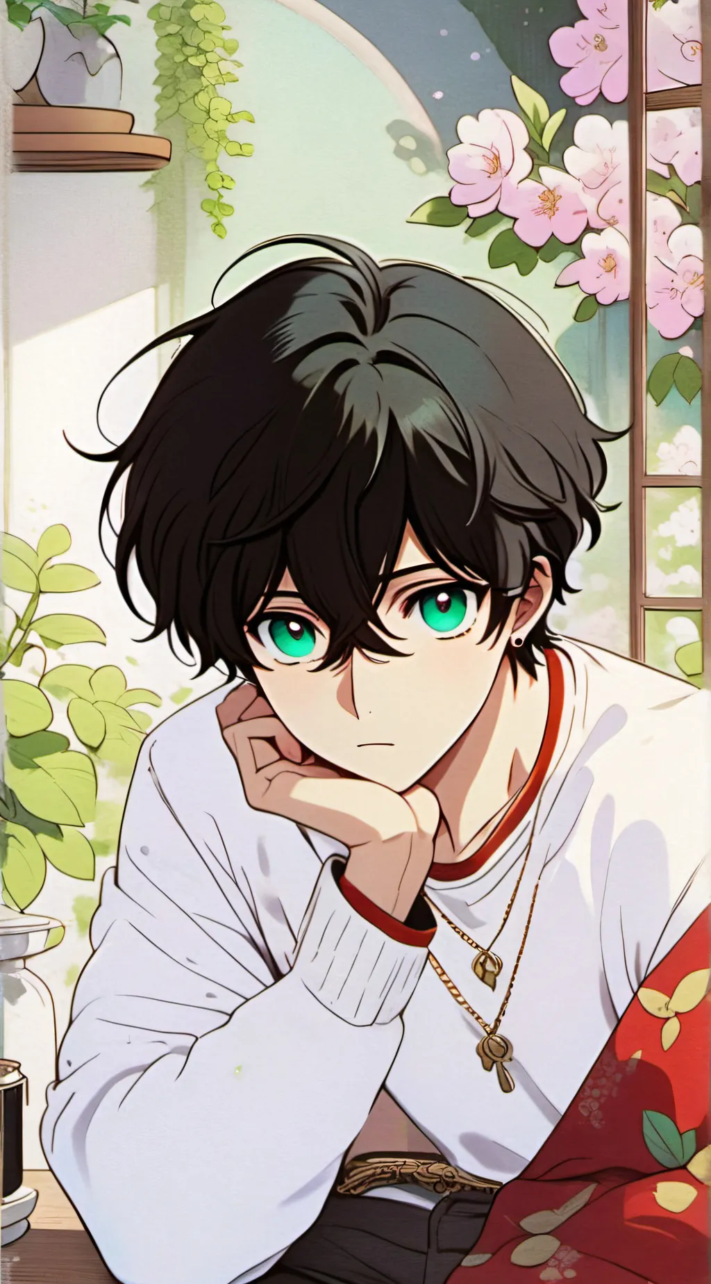 ai character: Idk background