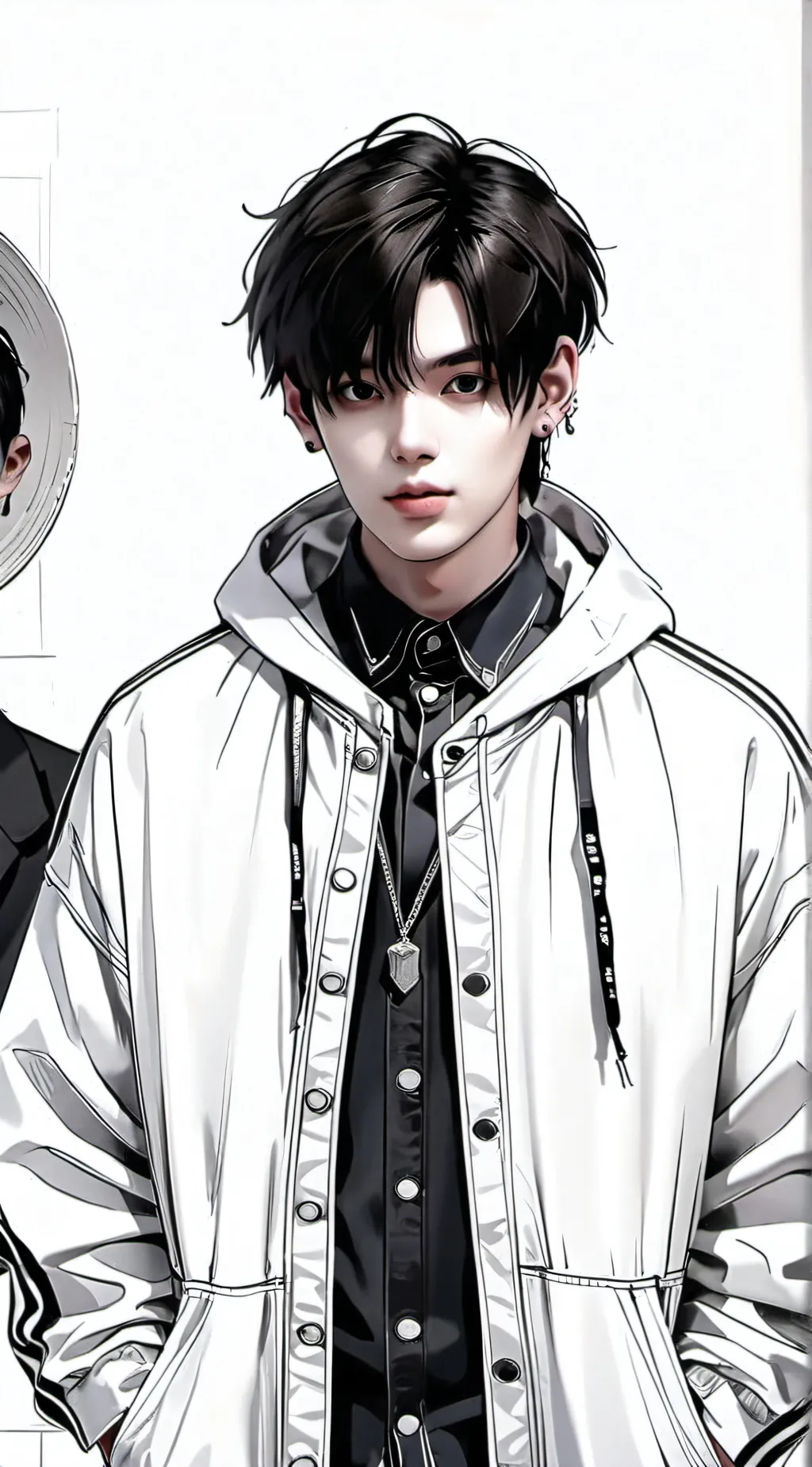 ai character: Minjun Seok background