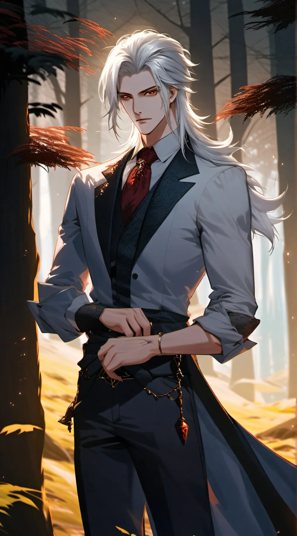 ai character: Vincent  background