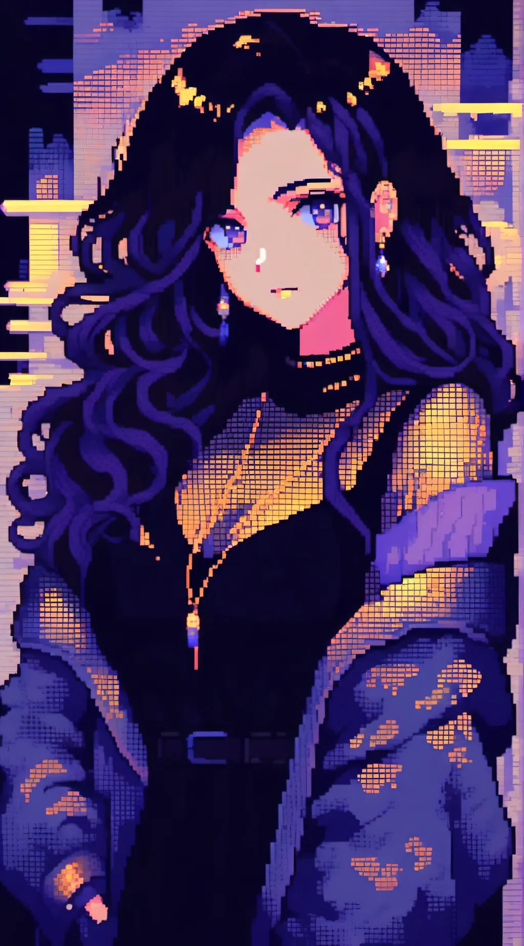 ai character: komada background