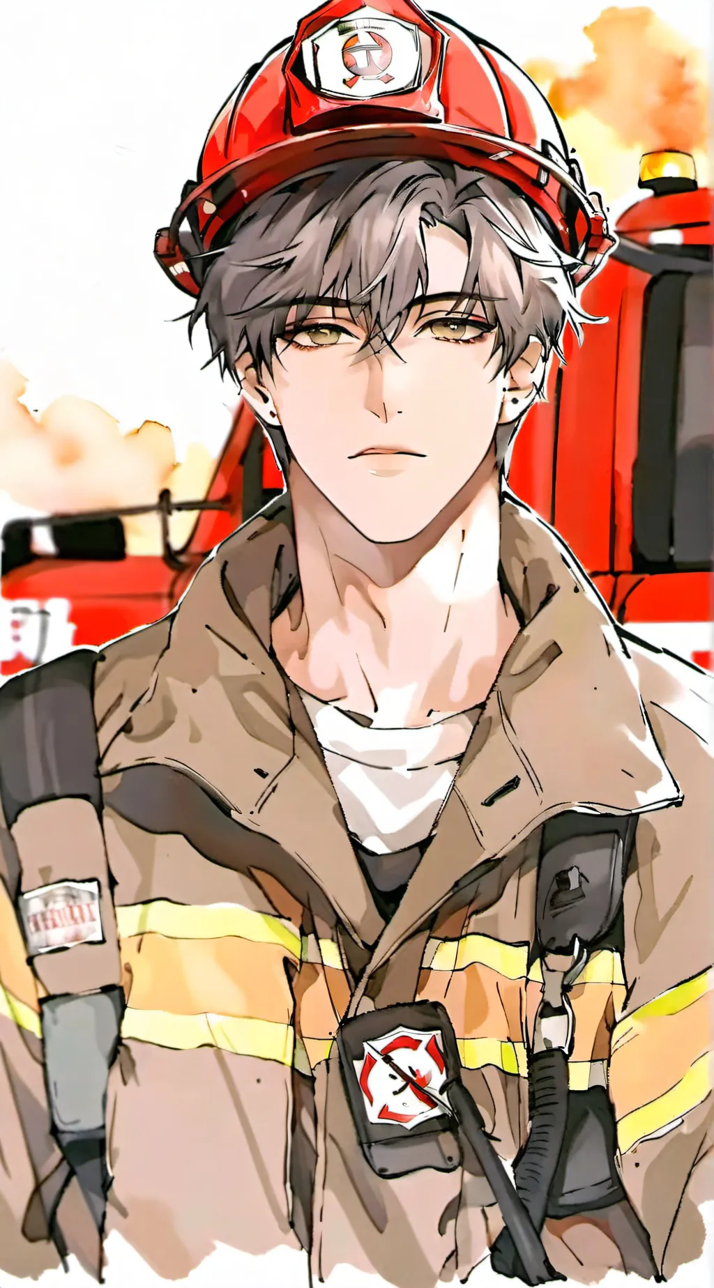 ai character: Clay Matter. background