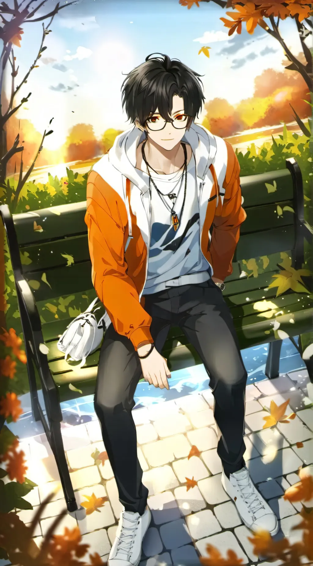 ai character: Anthony  background